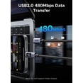 thumbnail image 4 of Cable de carga UGREEN USB-C a USB-C 240W PD 100W 2m, 4 of 8