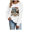 thumbnail image 4 of Leey-World Flag Vintage 250 Years American 1776 2026 250th USA Birthday T-Shirt July 4th Shirts for Women(White,2XL), 4 of 9