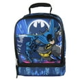 thumbnail image 3 of DC Comics The Batman Kids Lunch Box Insulated Dual Compartment Superhero Lunch Bag 10", 3 of 6