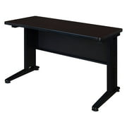 Regency Fusion 60 x 24 in. Seminar Training Table- Mocha Walnut