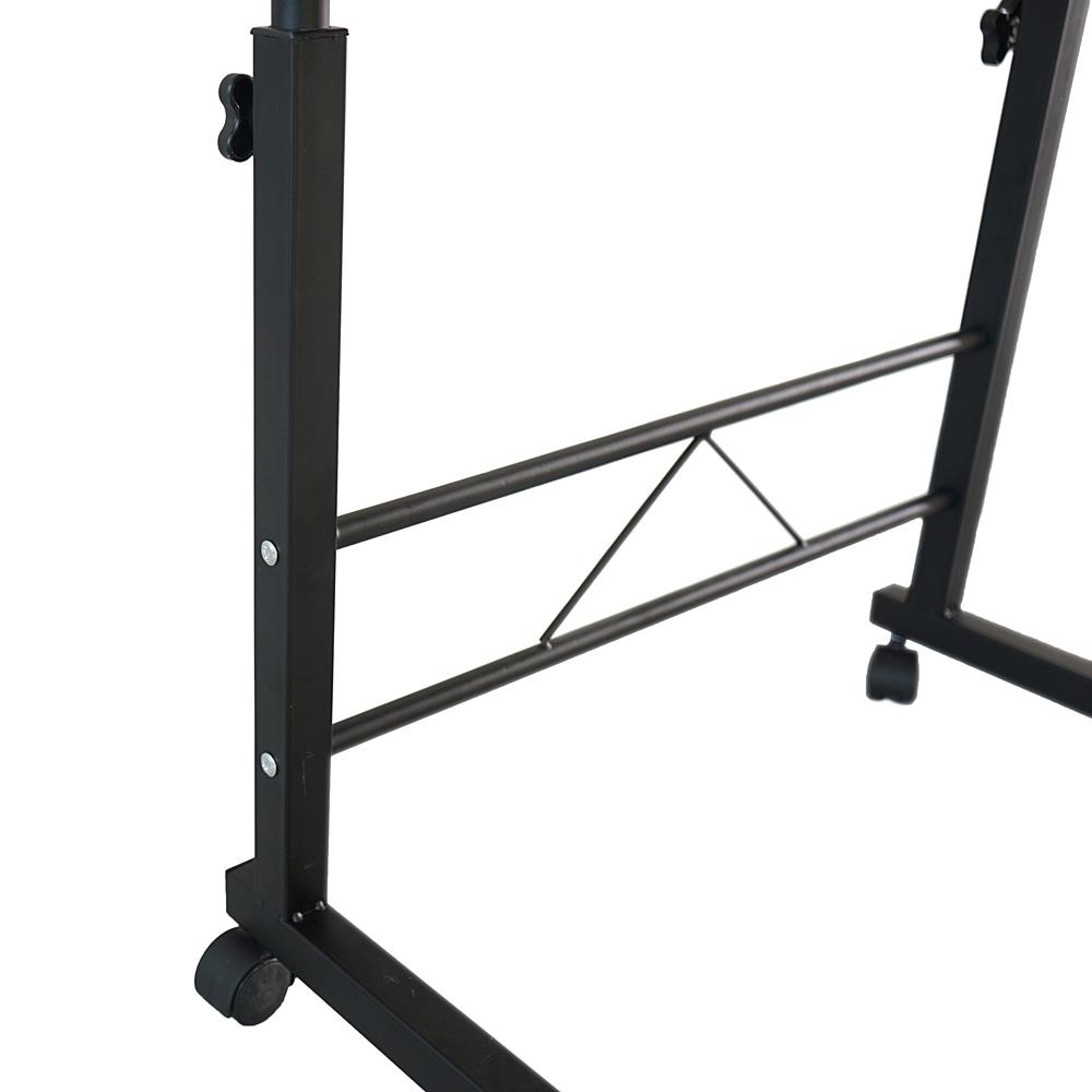 UBesGoo Height Adjustable Side Table with Wheels, Movable Over-bed End Table Computer Desk Laptop Stand,Computer Carts - image 5 of 8