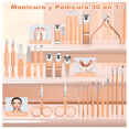 thumbnail image 2 of Kit Manicure Pedicure Set Cortauñas Profesional 30 Pzs, 2 of 5