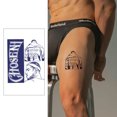 thumbnail image 3 of Cuerpo Brazo Tatuaje Falso Jugo Tinta Tatuajes Animal Larga Duración para Hombres Mujeres Fiesta, 3 of 9