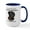 White/Navy Inside, variant on CafePress - Black Lab Ceramic Mug - 15 oz Ceramic Large White Novelty Mug