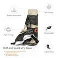 thumbnail image 3 of Balery Retro Raccoon Graphic Print Print Towels - Luxurious Jumbo Bath Sheet - Highly Absorbent and Quick Dry Extra Large Bath Towel - Super Soft Hotel Quality Towel-, 3 of 8