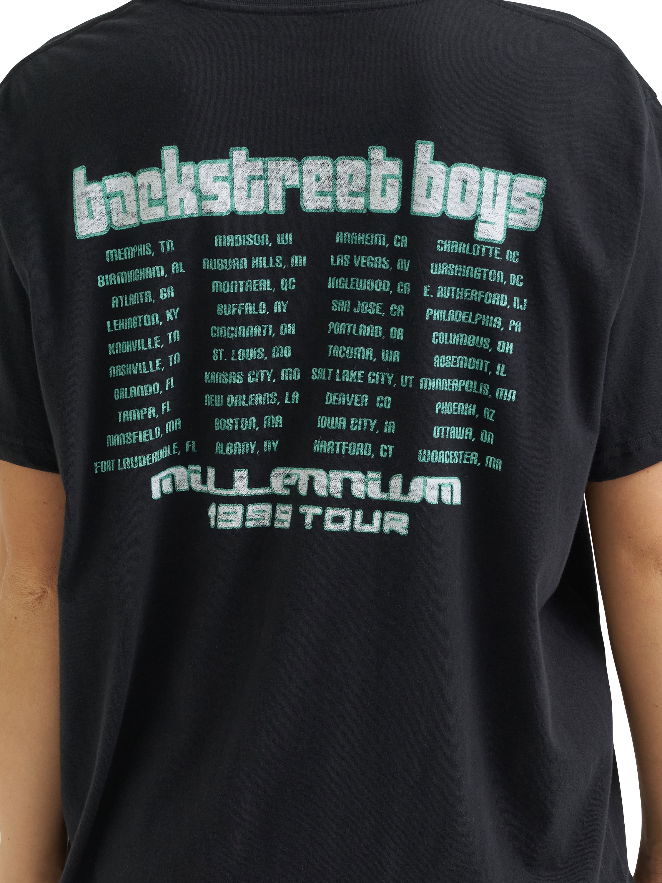 Lee® Women's Short Sleeve Backstreet Boys Graphic Band Tee