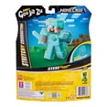 thumbnail image 2 of Juguete sensorial Heroes of Goo Jit Zu Minecraft Steve con diamante, 2 of 4