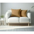 thumbnail image 2 of A1HC Hypoallergenic Down Alternative Pillow Inserts, 22x22 in, Square, Pack of 2, Mocha, 2 of 7
