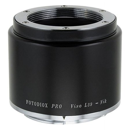UPC: 0812759010175 | Fotodiox M39-Viso-NikF-Pro Pro Lens Mount Adapter – M39-L39 Visoflex SLR Screw Mount Lens To Nikon F Mount SLR Camera Body