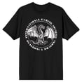 thumbnail image 6 of Dungeons & Dragons White Dragon Circle Men's Black T-shirt-3X-Large, 6 of 7
