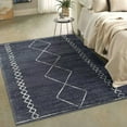 thumbnail image 3 of Luxe Weavers Boho Moroccan Geometric Anthracite 8x10 Area Rug, Modern Home Décor Rug, 3 of 10