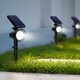 thumbnail image 1 of InnoGear Luces solares para exteriores, focos solares impermeables para exteriores, foco solar de seguridad, iluminación de paisaje, encendido/apagado automático ajustable para patio, terraza, jardín,, 1 of 5