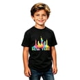 thumbnail image 5 of Tisuna Graphic T Shirts For Boys Kids Short Sleeve Crew Neck New York Print Tops Casual School Sport Shirts For Toddler And Tweens 2-13 Years, 5 of 5