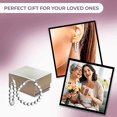 thumbnail image 6 of Bead Ball 925 Sterling Silver Hoop Earrings for Women Platinum Plated Lightweight Jewelry Birthday Gifts for Women, 6 of 6