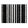 thumbnail image 2 of Addison Rugs Chantille Indoor/Outdoor Transitional Stripes Black Washable Rectangle Rug, 1'8" x 2'6", 2 of 6