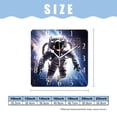 thumbnail image 2 of 16 Inch Wall Clock Battery Operated Square Clock Decorative for Office, Kitchen, Outdoor, Living Room，Astronaut Beautiful Design, 2 of 4