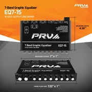 PRV Audio EQ7-15 7 Band Eq 15volt Rca 6 Ch