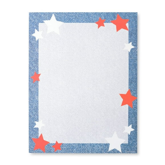 Papier à Lettres en Denim
