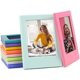 thumbnail image 1 of 10 Pack Mini Magnetic Photo Frames Compatible with Polaroid Fujifilm Instax Mini 12 Mini 11 Mini 9 Mini 8 Photo Album Fridge Stickers, 1 of 4