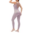 thumbnail image 1 of Mono de yoga para mujer con bolsillos Leggings sin mangas con espalda abierta Body de entrenamiento Abanopi Mono, 1 of 7