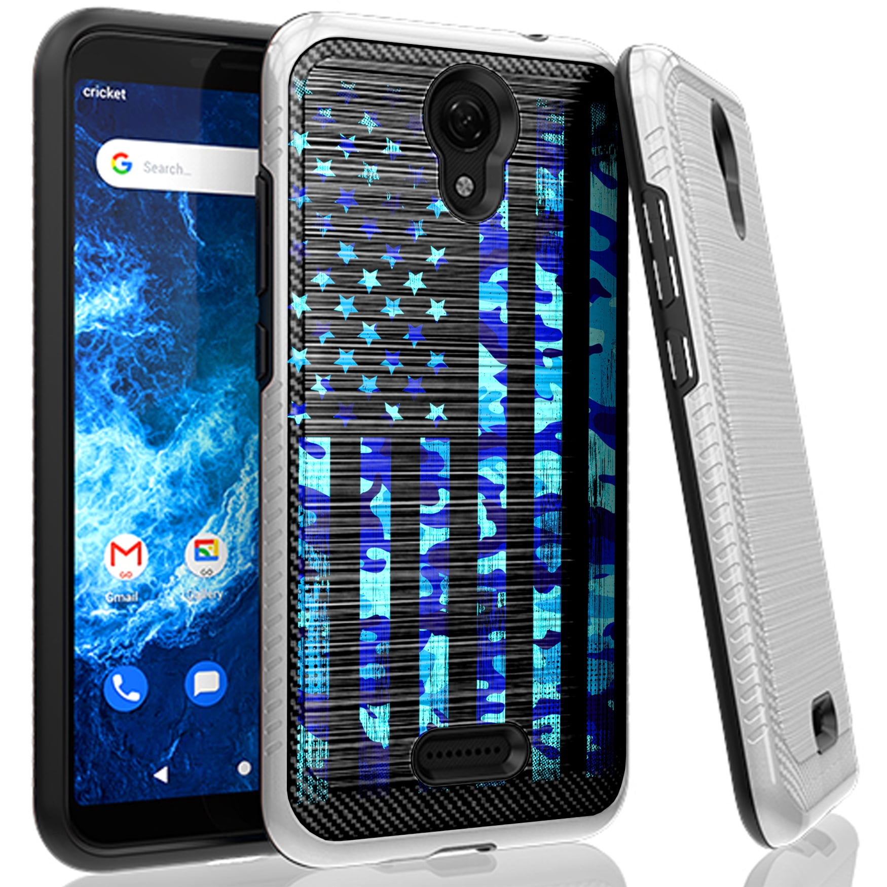 DALUX Artillery Phone Case Compatible with AT&T Calypso (U318AA) / Cricket Vision 3 (DEMN5008