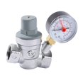 thumbnail image 1 of Valve de Réduction de Pression Réglable pour Gestion Efficace de l'Eau avec Manomètre, 1 of 4
