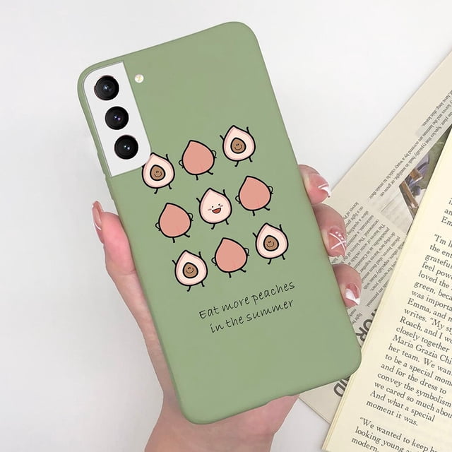 Fundas de teléfono para Samsung Galaxy S22 Ultra, carcasa de chica bonita con corazón, carcasa para Samsung S22 S 22 Plus Ultra 5G Fivean unisex