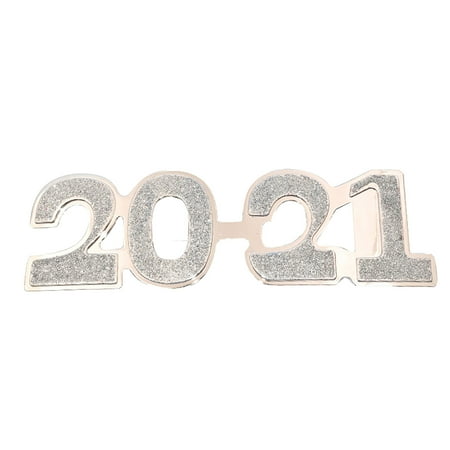 

Christmas Decorations Clearance! KITTEHIGM 2021 Digital Glasses Party Funny New Year s Eve New Year Glasses Props Party Calf Stretch Box Delivery Today Items