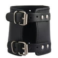 thumbnail image 3 of Brazales de brazo ancho Salvador cuero PU negro, 3 of 10