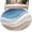Blue, variant on 2x3 Ft Entryway Area Rug, Turquoise Brown Kitchen Rug Runner Washable Floor Mat, Teal White Geometric Gradient Stripes Non Slip Indoor Door Mat Throw Carpet for Bathroom Living Room Bedroom