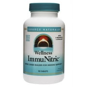 Source Naturals - Wellness ImmuNitric Nitric Oxide Builder for Immune Support - 90 Tablets