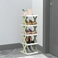 thumbnail image 1 of Multilayer Diy Storage Shelf Rack | Scandinavian Style Plastic Shoe Organizer | Adjustable Detachable Living Room Dormitory Plant Stand Bathroom Rack | Modular Shelving Unit, 1 of 6