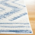 thumbnail image 3 of SAFAVIEH Alamo Stamen Geometric Area Rug, Ivory/Blue, 4' x 6', 3 of 8