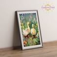 thumbnail image 2 of Eastern Print Duck Abstract Vintage Painting Nursery Poster Wall Decor, Meadow Animal Wall Prints for Baby Room, Bedroom Home Office Classroom Farmhouse Decoration, UNFRAMED, 20x30, 2 of 4
