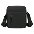thumbnail image 2 of Men's Messenger Bag - Crossbody Shoulder Bags Travel Bag Man Purse Casual Sling Pack for Work Business Daily Life (Black), 2 of 6