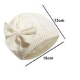 thumbnail image 2 of Gorro de punto cálido de invierno para niñas, gorro infantil con forro de algodón, 2 of 5