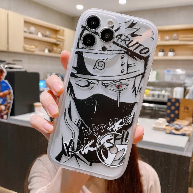 Anime Ninja Phone Case For Iphone 13 12 11 14 Pro Max Plus X Xr - Soft Silicone Cover -Sy