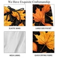 thumbnail image 4 of luoweisi Men's Beach Shorts Quick Dry Swim Trunks with Mesh Lining Maple Leaf S, 4 of 5