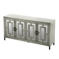 thumbnail image 3 of Twin Star Home 63" Sideboard with Geometric Mirrored Doors, 3 of 7