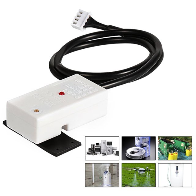 BTOER XKC-Y28 Liquid Level Sensor With Built-in 2A Relay,Non-contact Water Detector Sensors For Water Tank Pipelines Flat Container