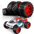 thumbnail image 1 of 4 Uds 118mm 1/10 Rc neumático rueda espuma insertos 12mm Hex para Arrma Redcat, negro, 1 of 5