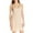 apricot, variant on Purella Dress for Women Trendy Elegant Comfort Full Basic Not Adjustable Spaghetti Strap Lingerie Under Dress Nightwear