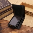thumbnail image 4 of Men's American Eagle Wallet Black Color Billfold Bi-fold Outside Zipper, BLE, 4 of 4