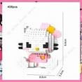 thumbnail image 4 of Sanrio Building Blocks Hello Kitty Bricks Kuromi Cinnamoroll Assembly Block Toys Cartoon Anime Figures Christmas Gift 05 no box, 4 of 5