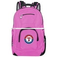 thumbnail image 5 of MLB Texas Rangers Pink Premium Laptop Backpack, 5 of 5