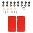 thumbnail image 1 of Marco De Silicona Para Matrícula Con Kit De Accesorios De Tornillo Soporte Para Matrícula Con Orificios De Drenaje Para Modelos De Coches Norteamericanos 2 Uds. matsuzay VI009581-04, 1 of 7