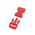thumbnail image 2 of Unique Bargains Plastic Side Quick Release Clasp Buckles Purplish 11mm Webbing Strap 10pc, 2 of 2