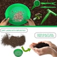 thumbnail image 3 of Soil Sifter Round Soil Sifting Pan Set Mix Dirt Sifter For Potting Soil Compost, 3 of 6