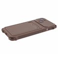 thumbnail image 4 of KAIYANG Serie HRX para iPhone 15 Funda de TPU con ranura para tarjetas, resistente a caídas (corte preciso), estilo A, iPhone 15 marrón, 4 of 5