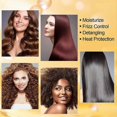 thumbnail image 4 of 2025 Keratin Hair Mask, Collagen Hair Mask for Dry Damaged Hair, Deep Repair Conditioning Hair Mask with Collagen & Keratin for All Hair Types, 4 of 5